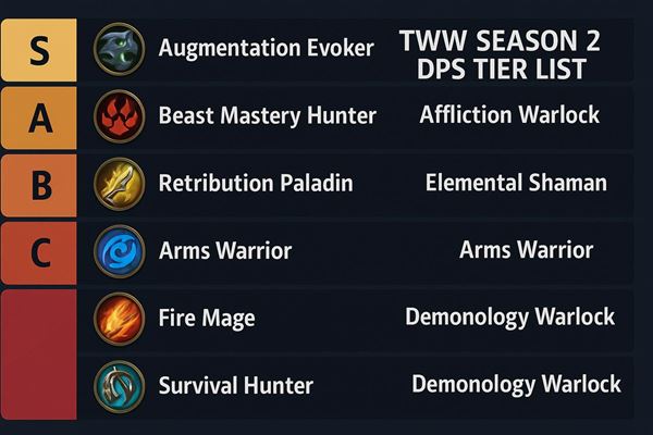 Wow tww season 2 tier list - best and worst specs ranked